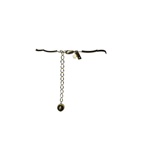 Kate Spade Gold Scallop Statement Necklace Collar Chunky Retired Y2K - Picture 8 of 8